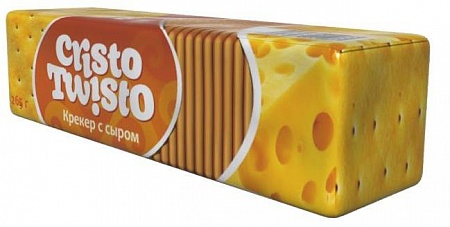 Крекер КРИСТО-ТВИСТО с сыром, 205г
